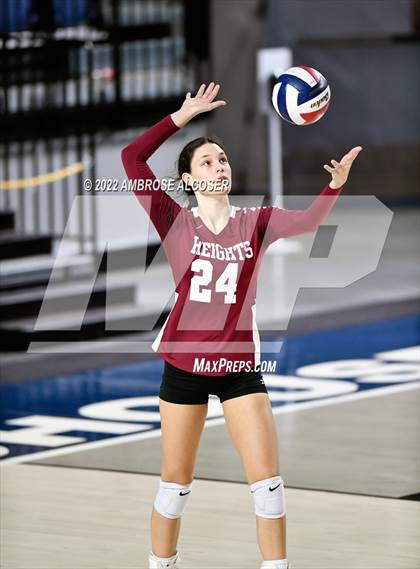 Thumbnail 1 in Cypress Creek vs. Heights (UIL Volleyball 6A Bi-District Playoff) photogallery.
