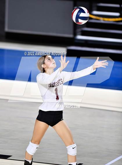 Thumbnail 2 in Cypress Creek vs. Heights (UIL Volleyball 6A Bi-District Playoff) photogallery.
