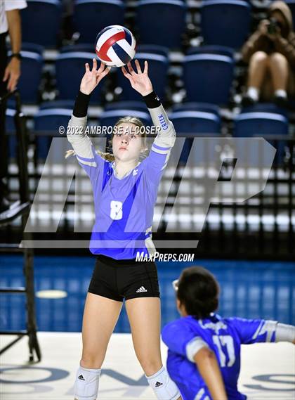 Thumbnail 2 in Cypress Creek vs. Heights (UIL Volleyball 6A Bi-District Playoff) photogallery.