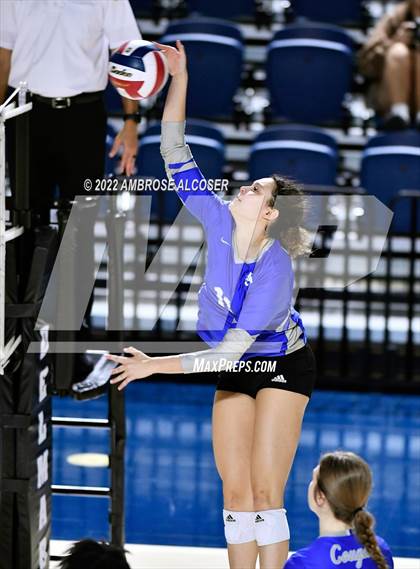 Thumbnail 2 in Cypress Creek vs. Heights (UIL Volleyball 6A Bi-District Playoff) photogallery.
