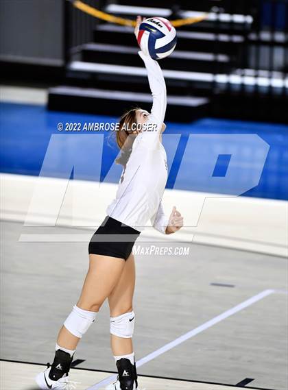 Thumbnail 3 in Cypress Creek vs. Heights (UIL Volleyball 6A Bi-District Playoff) photogallery.