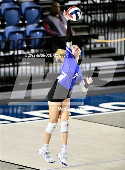 Thumbnail 3 in Cypress Creek vs. Heights (UIL Volleyball 6A Bi-District Playoff) photogallery.