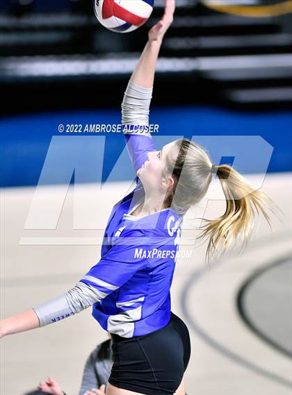 Thumbnail 1 in Cypress Creek vs. Heights (UIL Volleyball 6A Bi-District Playoff) photogallery.