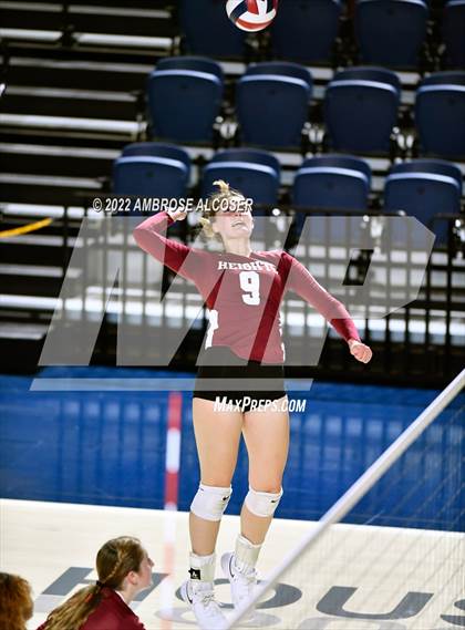 Thumbnail 3 in Cypress Creek vs. Heights (UIL Volleyball 6A Bi-District Playoff) photogallery.