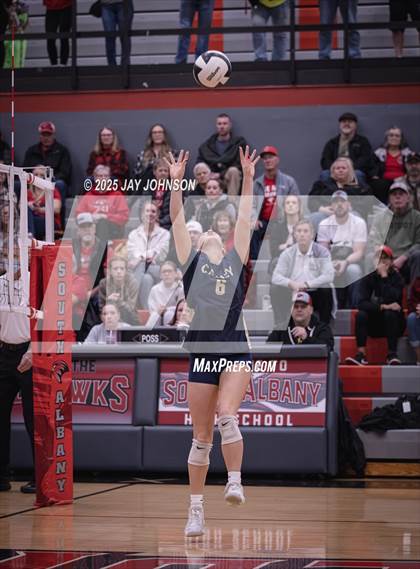 Thumbnail 3 in Canby @ South Albany (OSAA 5A Round 1) photogallery.