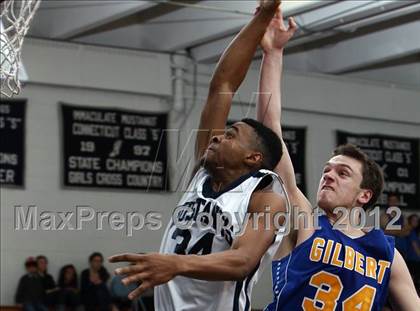 Thumbnail 1 in Immaculate vs. Gilbert (CIAC Class S Quarterfinal) photogallery.