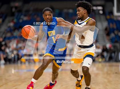 Thumbnail 3 in Oak Cliff Faith Family Academy vs Washington (UIL 5A Basketball Final) photogallery.