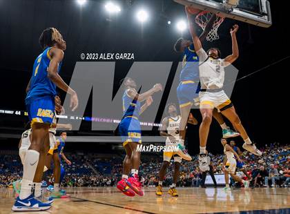 Thumbnail 2 in Oak Cliff Faith Family Academy vs Washington (UIL 5A Basketball Final) photogallery.
