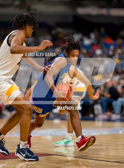 Thumbnail 2 in Oak Cliff Faith Family Academy vs Washington (UIL 5A Basketball Final) photogallery.