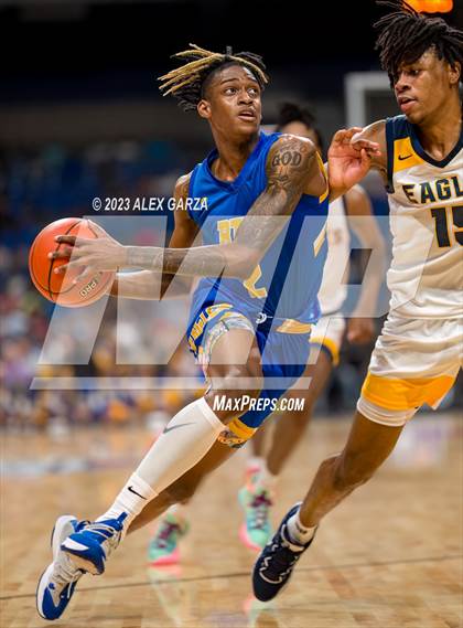 Thumbnail 3 in Oak Cliff Faith Family Academy vs Washington (UIL 5A Basketball Final) photogallery.