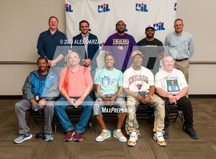 Thumbnail 1 in Oak Cliff Faith Family Academy vs Washington (UIL 5A Basketball Final) photogallery.