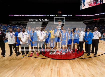 Thumbnail 3 in Oak Cliff Faith Family Academy vs Washington (UIL 5A Basketball Final) photogallery.