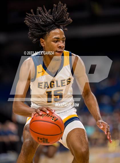 Thumbnail 2 in Oak Cliff Faith Family Academy vs Washington (UIL 5A Basketball Final) photogallery.
