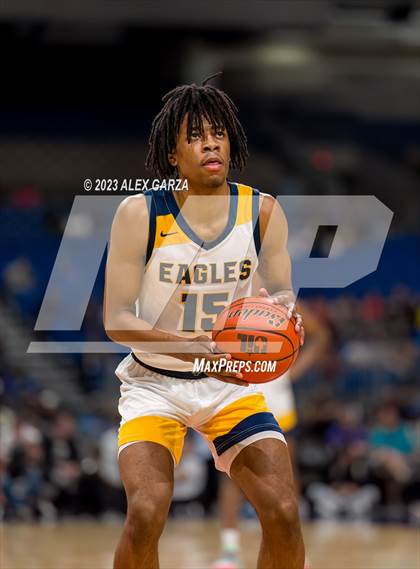 Thumbnail 2 in Oak Cliff Faith Family Academy vs Washington (UIL 5A Basketball Final) photogallery.