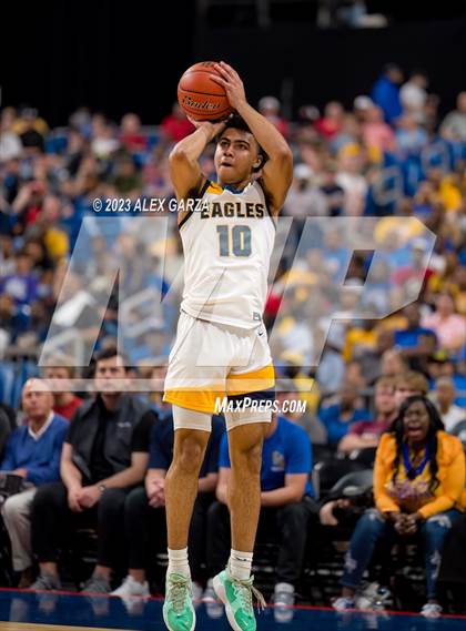 Thumbnail 1 in Oak Cliff Faith Family Academy vs Washington (UIL 5A Basketball Final) photogallery.