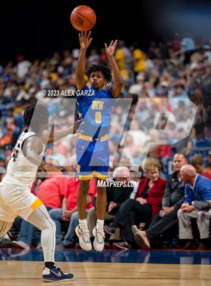 Thumbnail 3 in Oak Cliff Faith Family Academy vs Washington (UIL 5A Basketball Final) photogallery.