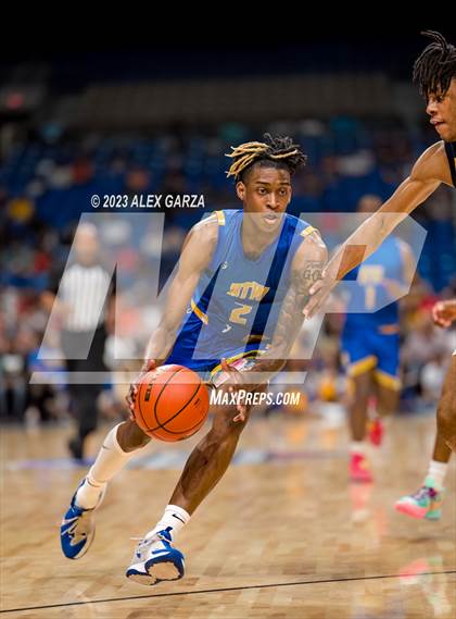 Thumbnail 3 in Oak Cliff Faith Family Academy vs Washington (UIL 5A Basketball Final) photogallery.