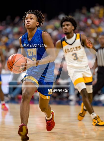 Thumbnail 2 in Oak Cliff Faith Family Academy vs Washington (UIL 5A Basketball Final) photogallery.