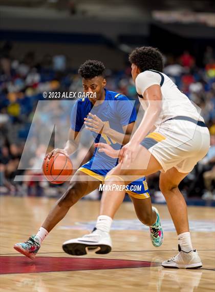 Thumbnail 2 in Oak Cliff Faith Family Academy vs Washington (UIL 5A Basketball Final) photogallery.