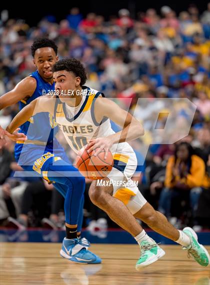Thumbnail 2 in Oak Cliff Faith Family Academy vs Washington (UIL 5A Basketball Final) photogallery.