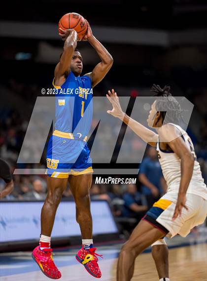 Thumbnail 1 in Oak Cliff Faith Family Academy vs Washington (UIL 5A Basketball Final) photogallery.