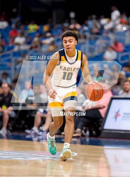 Thumbnail 3 in Oak Cliff Faith Family Academy vs Washington (UIL 5A Basketball Final) photogallery.
