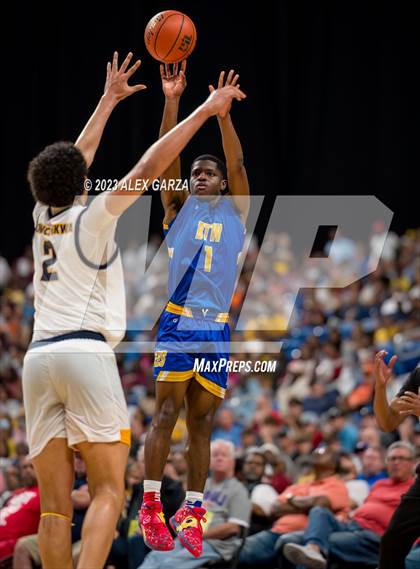 Thumbnail 2 in Oak Cliff Faith Family Academy vs Washington (UIL 5A Basketball Final) photogallery.