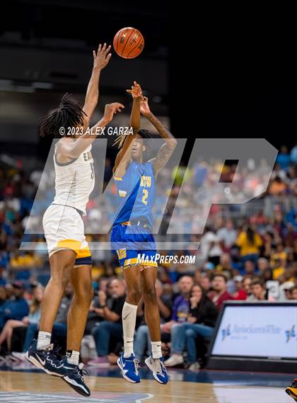 Thumbnail 1 in Oak Cliff Faith Family Academy vs Washington (UIL 5A Basketball Final) photogallery.