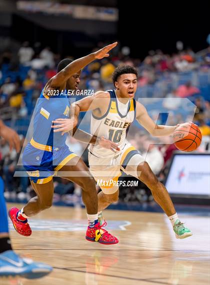 Thumbnail 2 in Oak Cliff Faith Family Academy vs Washington (UIL 5A Basketball Final) photogallery.