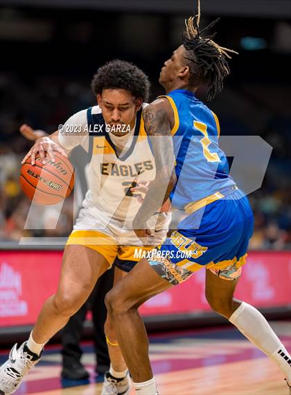 Thumbnail 1 in Oak Cliff Faith Family Academy vs Washington (UIL 5A Basketball Final) photogallery.