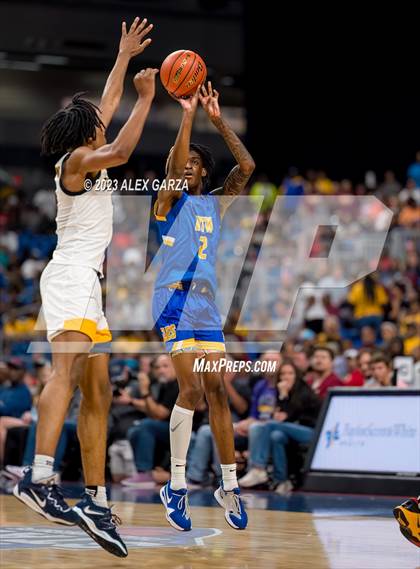 Thumbnail 3 in Oak Cliff Faith Family Academy vs Washington (UIL 5A Basketball Final) photogallery.