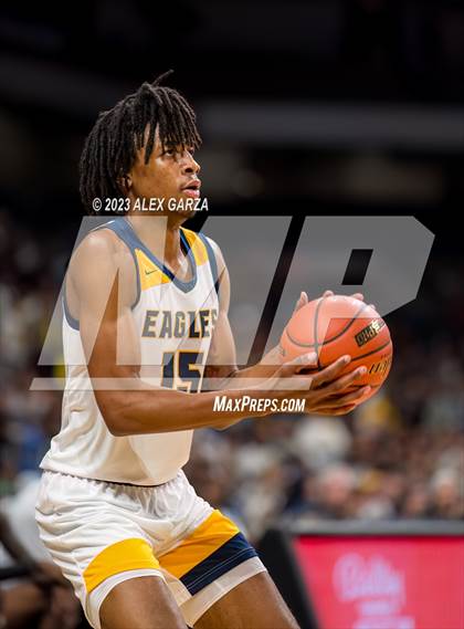 Thumbnail 1 in Oak Cliff Faith Family Academy vs Washington (UIL 5A Basketball Final) photogallery.