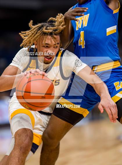 Thumbnail 1 in Oak Cliff Faith Family Academy vs Washington (UIL 5A Basketball Final) photogallery.