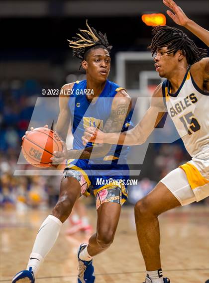 Thumbnail 1 in Oak Cliff Faith Family Academy vs Washington (UIL 5A Basketball Final) photogallery.
