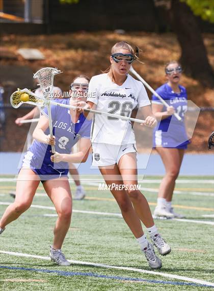 Thumbnail 2 in Archbishop Mitty vs. Los Altos (CIFCCS D2 Final) photogallery.