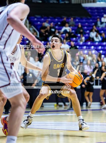 Thumbnail 1 in Davis vs. Lone Peak (UHSAA 6A Quarterfinal) photogallery.