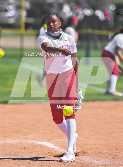 Thumbnail 3 in Klein Cain vs Lake Belton (NFCA Texas High School Leadoff Classic Tournament) photogallery.