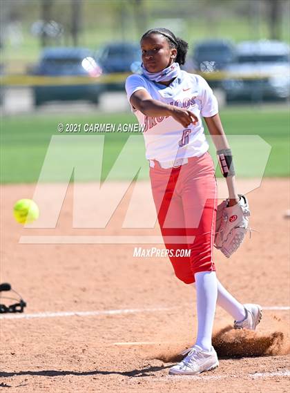 Thumbnail 2 in Klein Cain vs Lake Belton (NFCA Texas High School Leadoff Classic Tournament) photogallery.