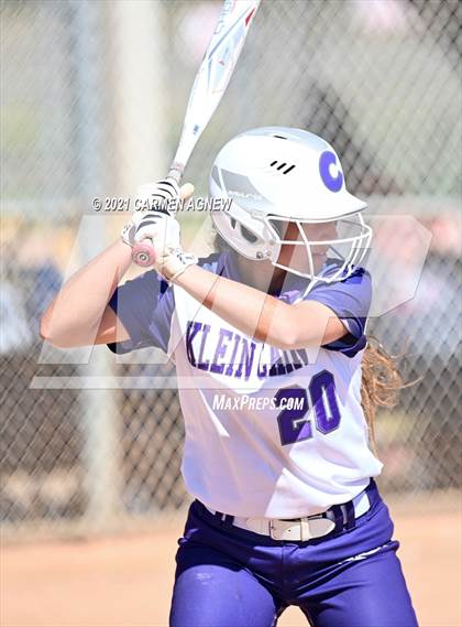 Thumbnail 2 in Klein Cain vs Lake Belton (NFCA Texas High School Leadoff Classic Tournament) photogallery.