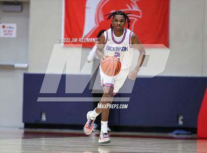 Thumbnail 3 in Hebron vs. Dickinson (McDonald's Texas Invitational) photogallery.