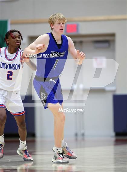 Thumbnail 3 in Hebron vs. Dickinson (McDonald's Texas Invitational) photogallery.
