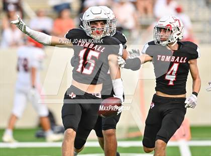 Thumbnail 3 in Bridgeland vs. Tomball (6A DII Region II Final) photogallery.