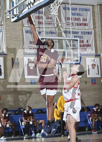 Thumbnail 2 in Nazareth vs LaSalle Academy (CHSAA Spring Tournament) photogallery.