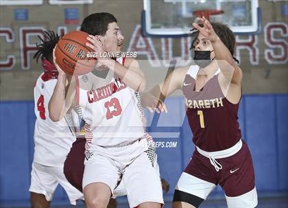 Thumbnail 2 in Nazareth vs LaSalle Academy (CHSAA Spring Tournament) photogallery.