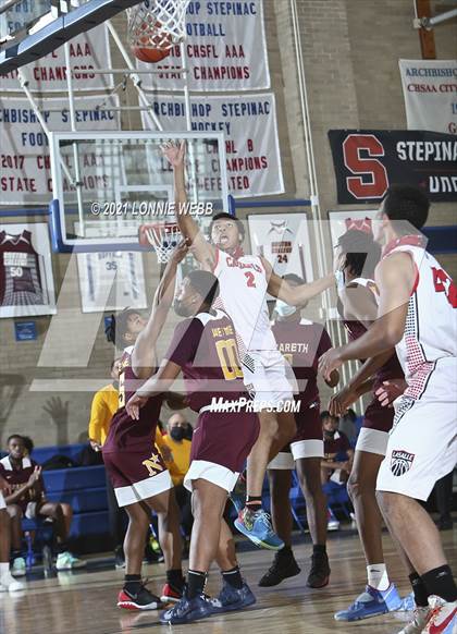 Thumbnail 2 in Nazareth vs LaSalle Academy (CHSAA Spring Tournament) photogallery.
