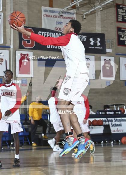 Thumbnail 1 in Nazareth vs LaSalle Academy (CHSAA Spring Tournament) photogallery.