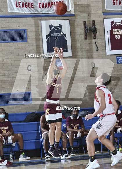 Thumbnail 3 in Nazareth vs LaSalle Academy (CHSAA Spring Tournament) photogallery.