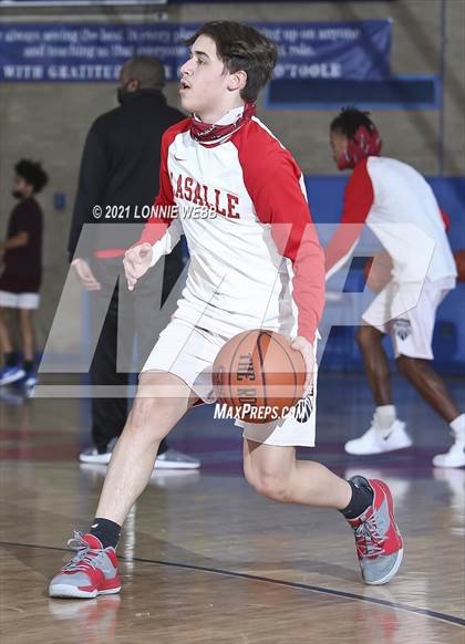 Thumbnail 2 in Nazareth vs LaSalle Academy (CHSAA Spring Tournament) photogallery.
