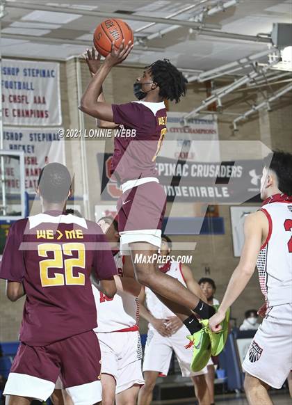 Thumbnail 2 in Nazareth vs LaSalle Academy (CHSAA Spring Tournament) photogallery.