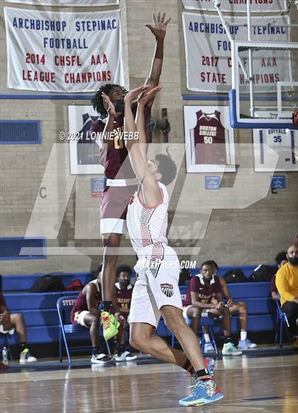 Thumbnail 1 in Nazareth vs LaSalle Academy (CHSAA Spring Tournament) photogallery.